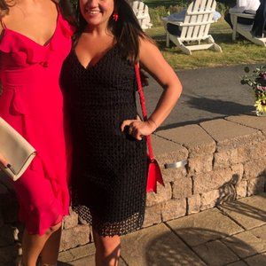 Lulus Kindhearted Black Lace Sleeveless Mini Dress